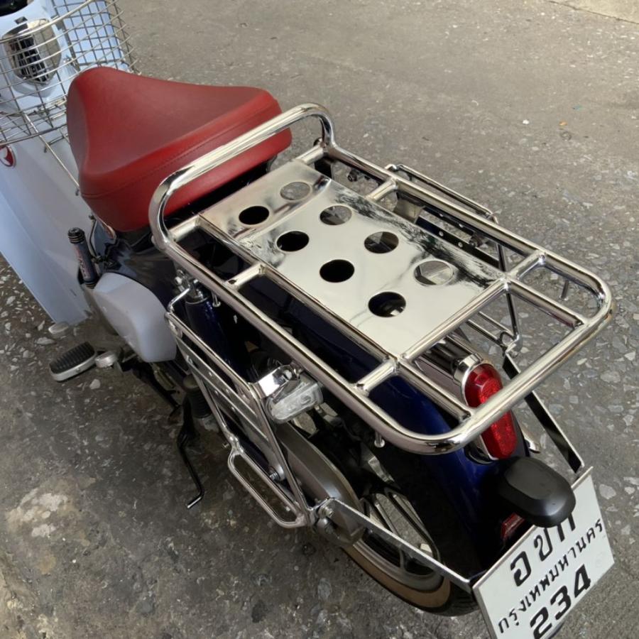 C125 スーパーカブ用　キャリア スーパーカブ BRC スーパーカブC125 リアキャリア ＋サイドバッグ