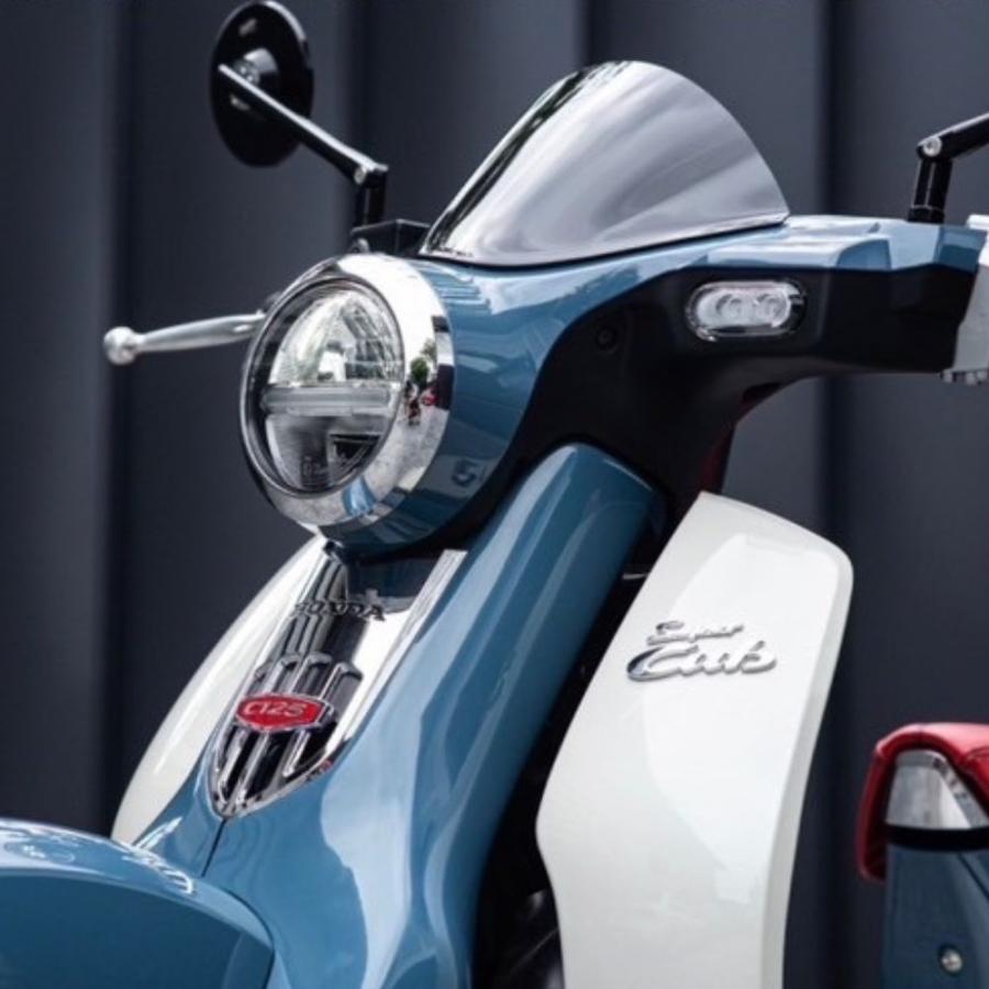 スーパーカブ ホンダ スーパーカブC125用メーターバイザーシールド