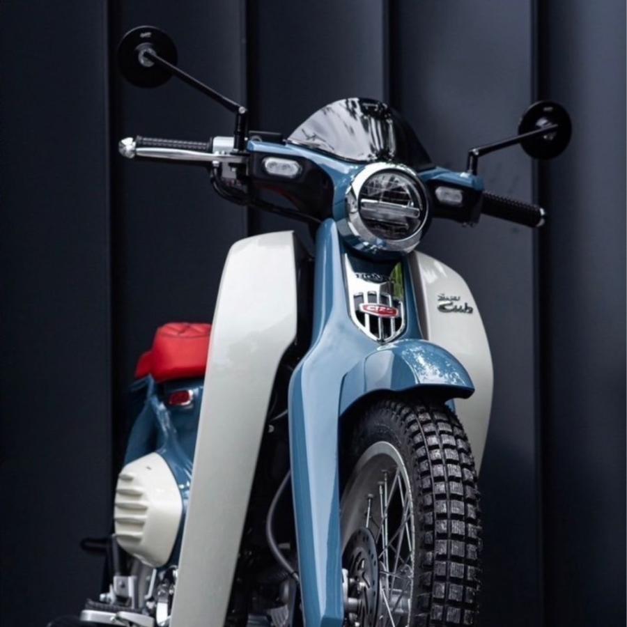スーパーカブ ホンダ スーパーカブC125用メーターバイザーシールド
