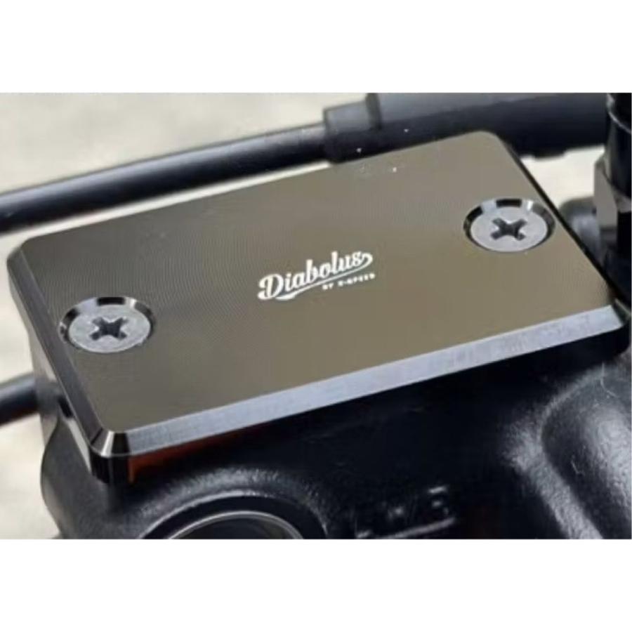 ホンダ スーパーカブC125用ブレーキポンプカバー CA37 / Diabolus by K-SPEED Brake Pump Cover For HONDA Super Cub C125 JA48 JA58 JA71 | スーパーカブ | 02