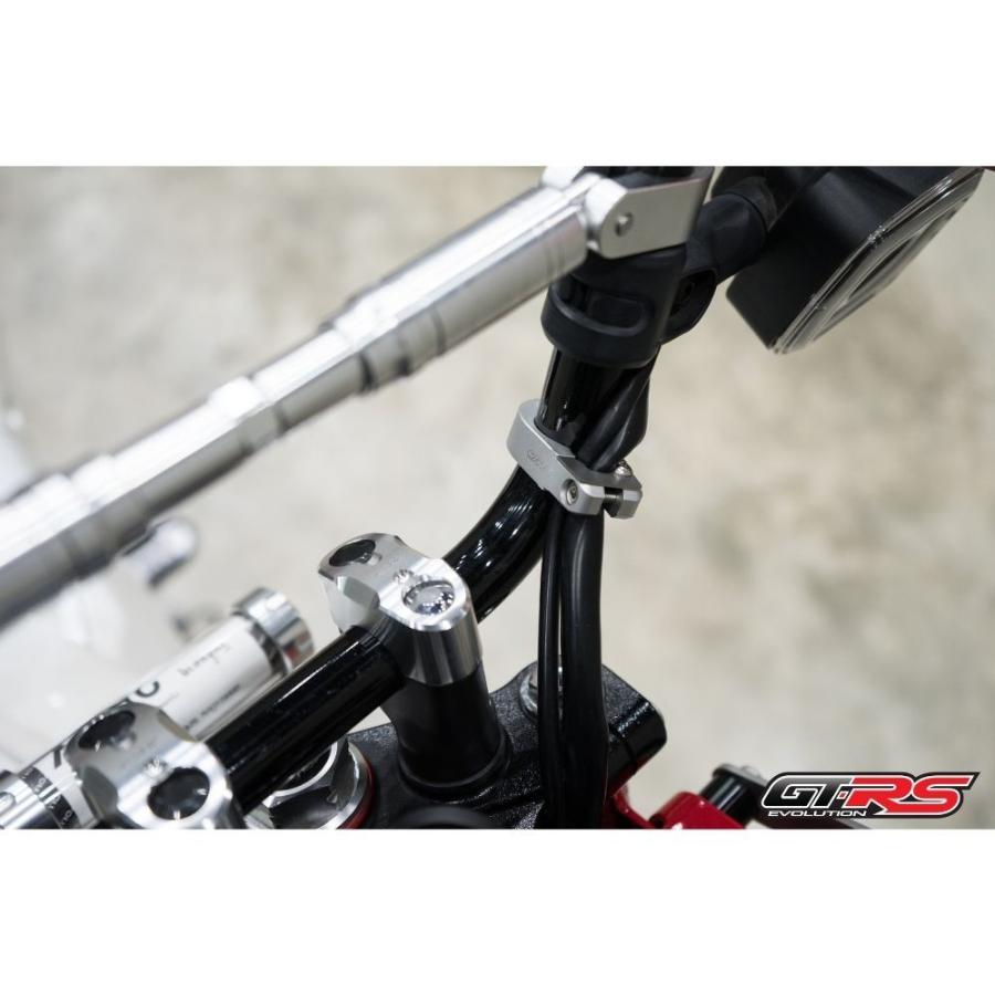 22.2mm 7/8 インチケーブルホルダークランプ Honda CT125 Monkey 125 Grom MSX125 ST DAX ZOOMER FORZA PCX Cable Holder GTR JA55｜smartsmokers｜05