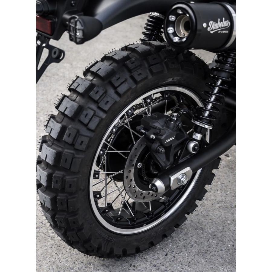 ホンダ CL250/500用 チューブレスタイヤ用 キャストホイールセット