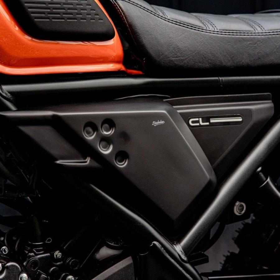 ホンダ CL250/500 サイドカバー CL26 / Diabolus by K-SPEED （旧