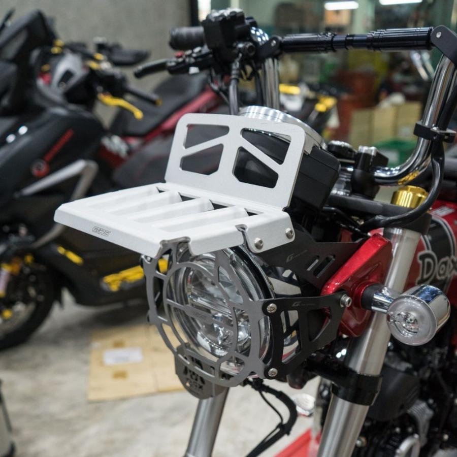 ホンダ ダックス125 モンキー125 フロントキャリア アルミ軽量