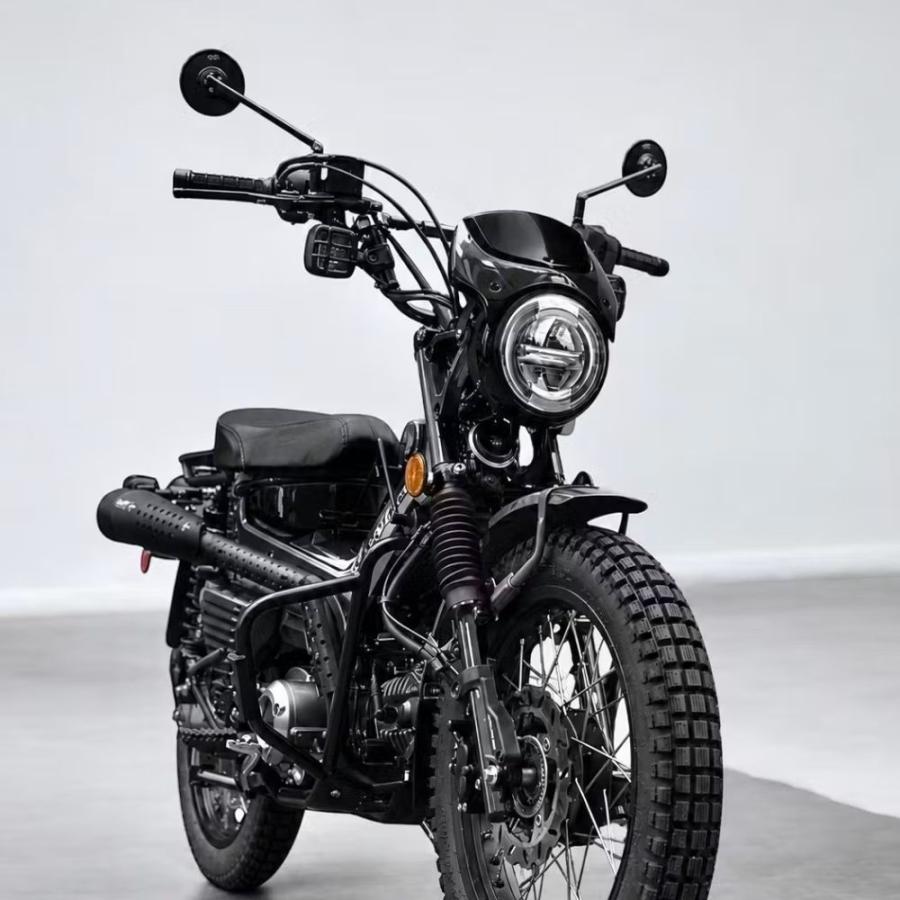 ホンダ（HONDA） ハンターカブ CT125用ウインドシールド ブラック
