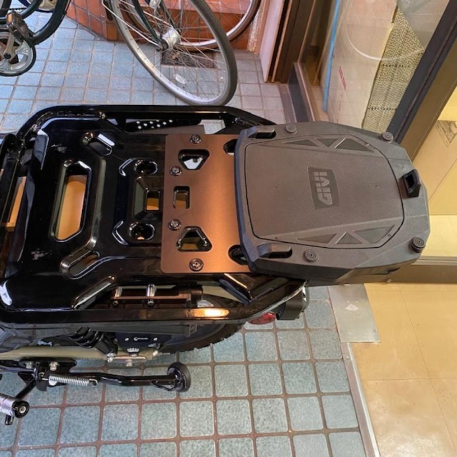 ホンダ ハンターカブCT125用フラット延長キャリア スチール製/高 ホンダ ハンターカブCT125用フラット延長キャリア スチール製/高