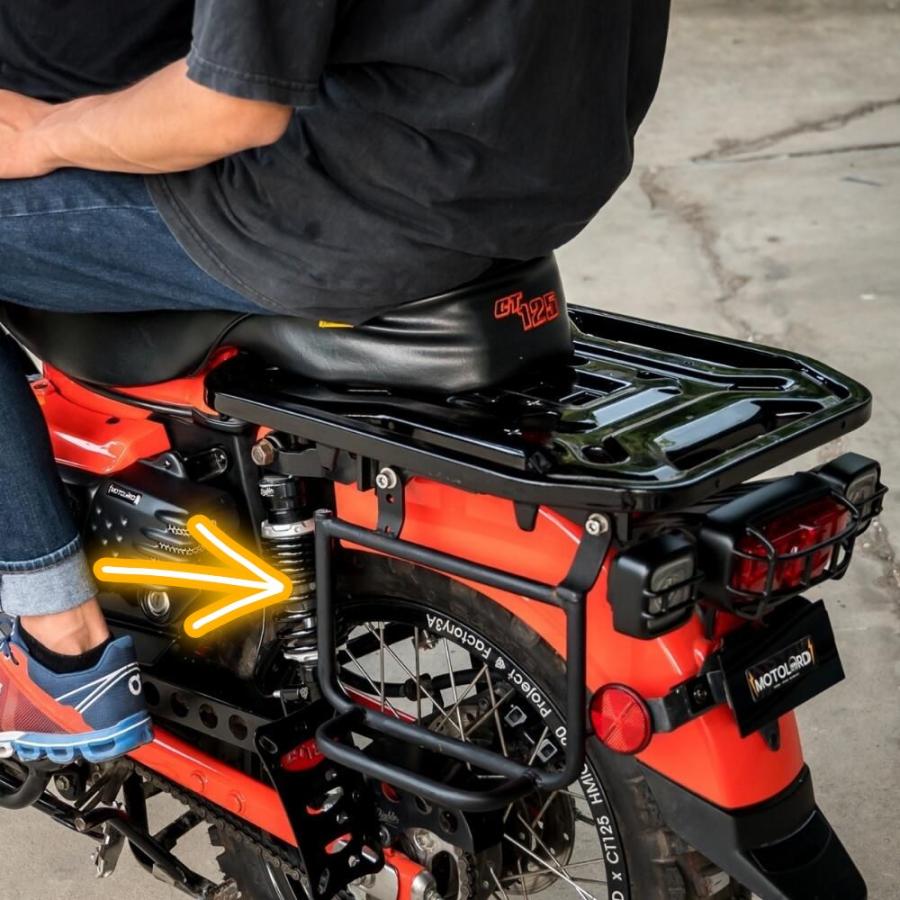 ホンダ（HONDA） ハンターカブCT125用 サイドバッグホルダーモトロード