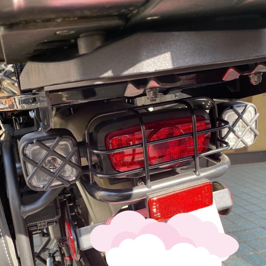 ホンダ ハンターカブCT125用 はめ込み式ウインカーガード 2個 ホンダ ハンターカブCT125用 はめ込み式ウインカーガード 2個