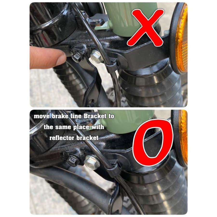 ホンダ ハンターカブ CT125 モタードフェンダー CT72 新色/Front