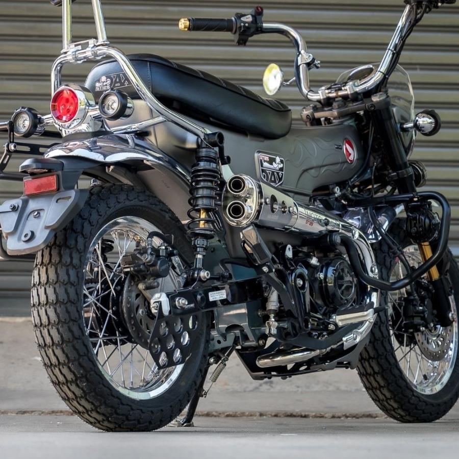 ブランド激安セール会場 ホンダ ダックスST125 純正マフラー 今年4月