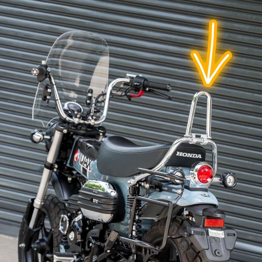 dax125 シーシーバー ホンダ ダックス125 ST125用クランプ式シーシーバーHONDA DAX125