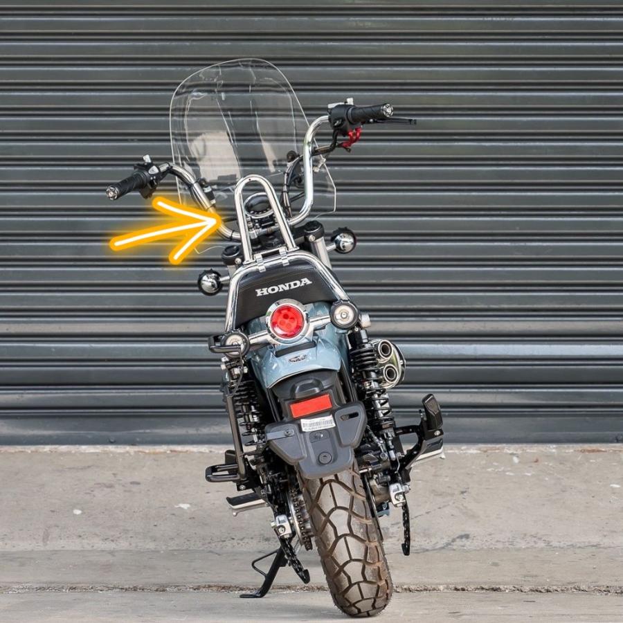 ホンダ ダックス125 ST125用クランプ式シーシーバーHONDA DAX125