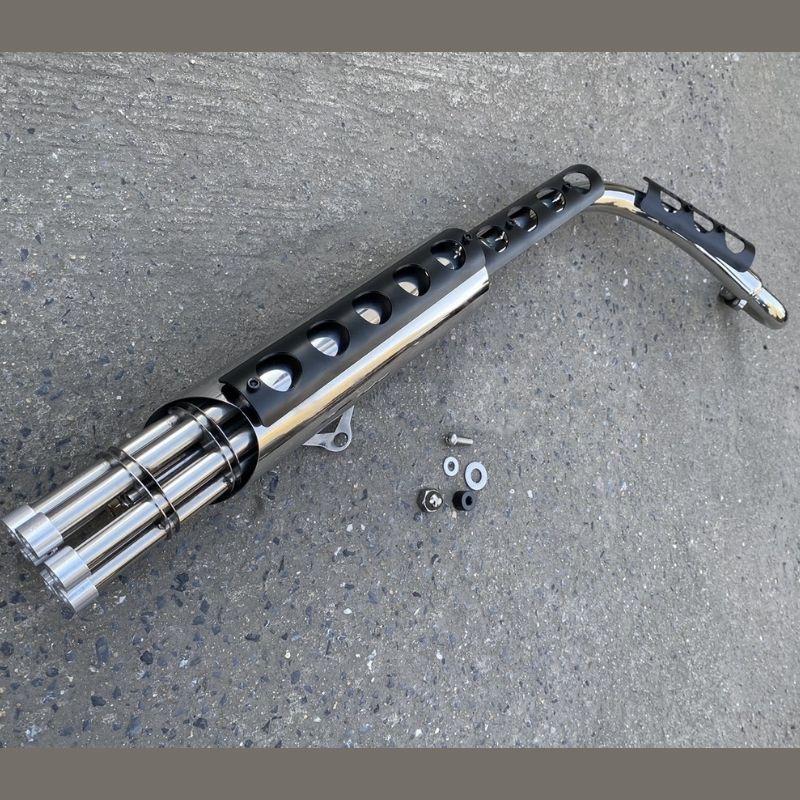 ホンダ ハンターカブ CT125 ガトリングマフラー CT48/Diabolus ホンダ ハンターカブ CT125 ガトリングマフラー CT48/Diabolus
