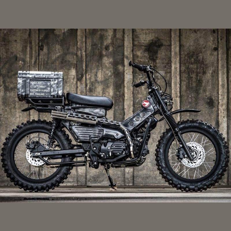 ホンダ ハンターカブ CT125 ガトリングマフラー CT48/Diabolus ホンダ ハンターカブ CT125 ガトリングマフラー CT48/Diabolus