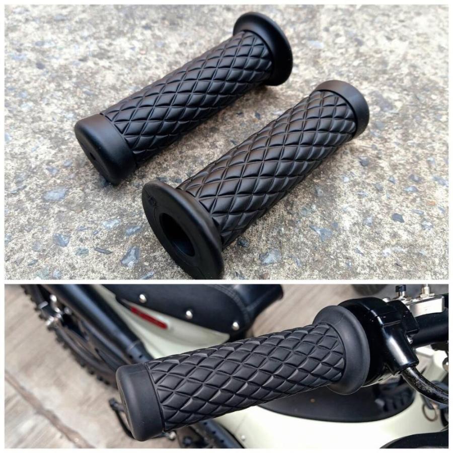 ホンダ ハンターカブCT125ハンドルグリップ左右セット CT60/Handle Grip For CT125 size 22mm Diabolus by K-SPEED （旧Diablo Custom Works）JA55 JA65｜smartsmokers｜02