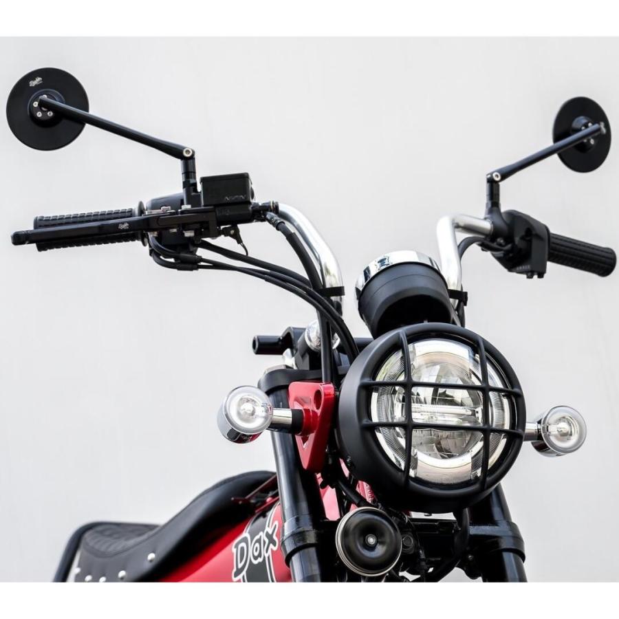 ホンダ（HONDA） ダックスST125用交換用ミラー DX010 Diablo Custom