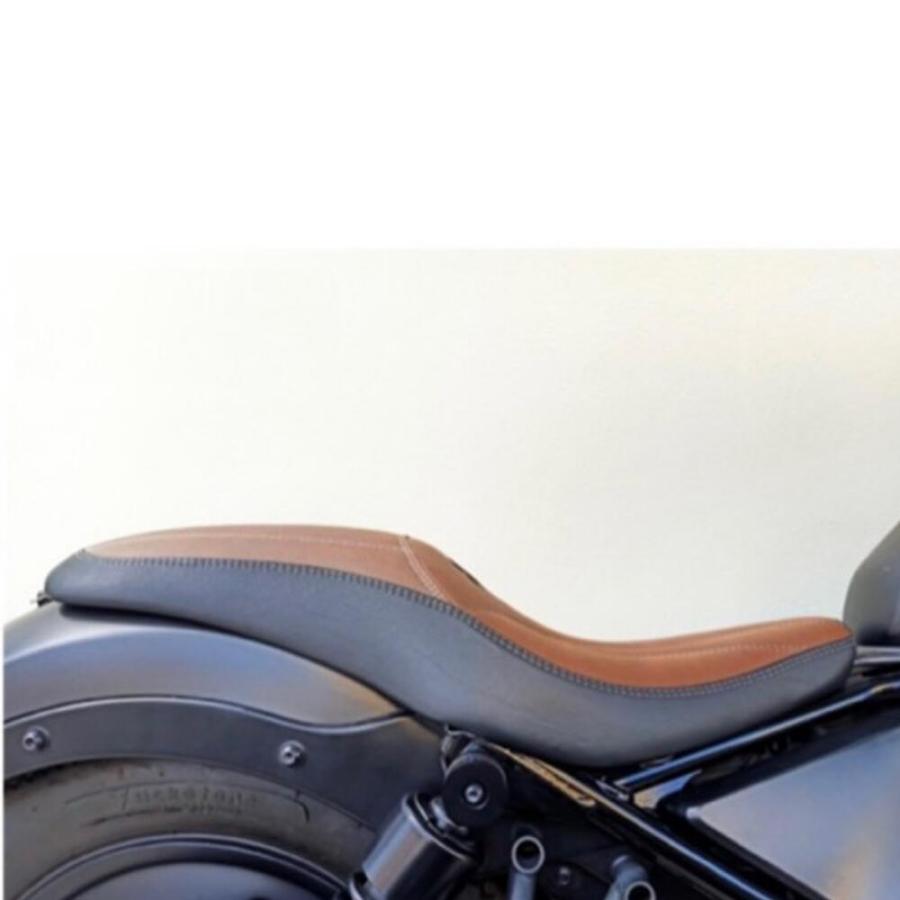 ホンダ レブル250/500交換用２色カラー スペシャルロングシートRB0174 Diabolus by K-SPEED（旧Diablo Custom Works）Special Seat｜smartsmokers｜02