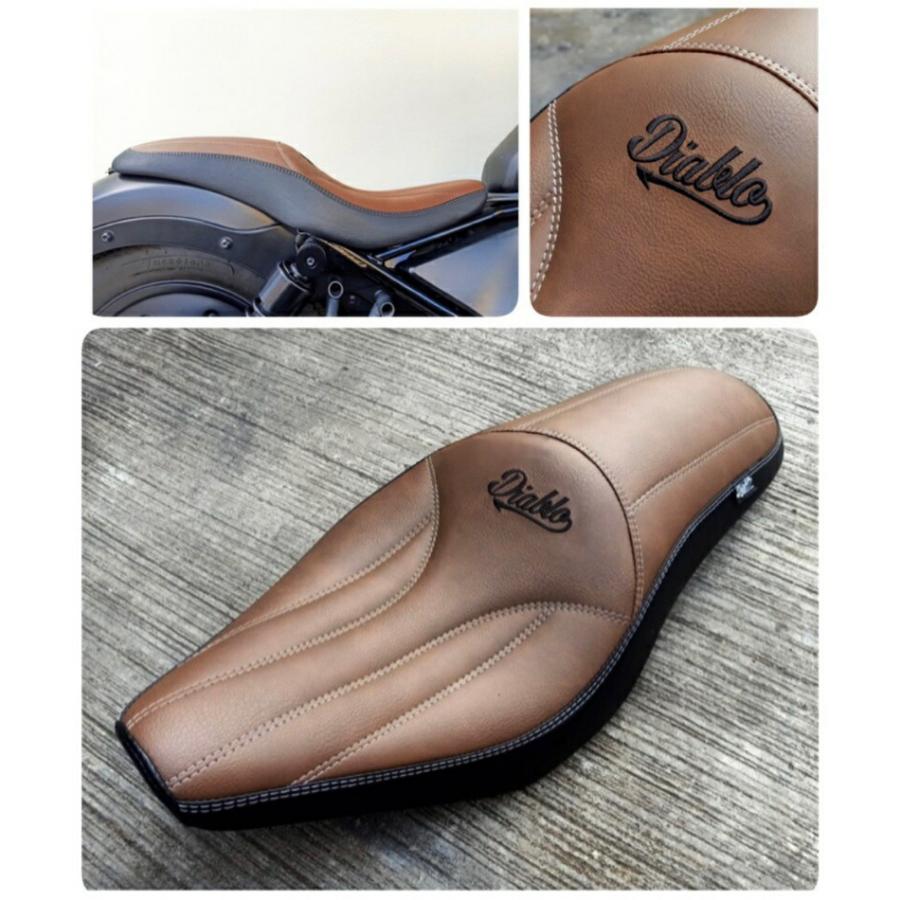ホンダ レブル250/500交換用2色カラー スペシャルロングシート ホンダ レブル250/500交換用2色カラー スペシャルロングシート