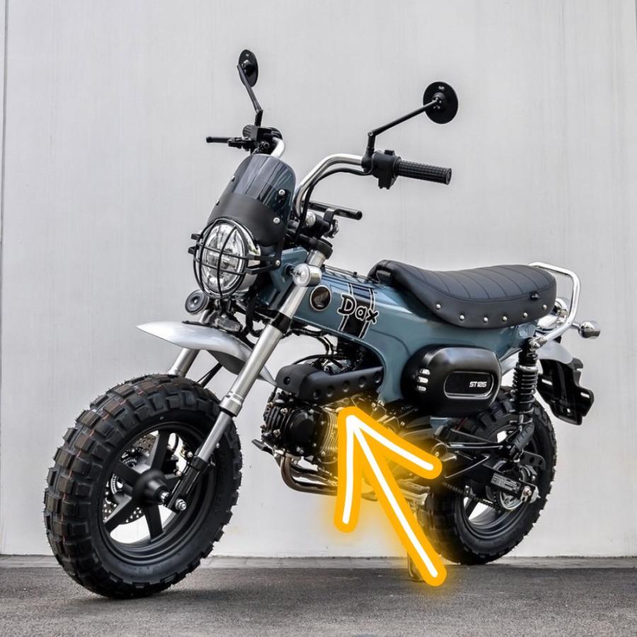 ホンダ（HONDA） ダックス ST125 インジェクターカバー DX016 Diablo
