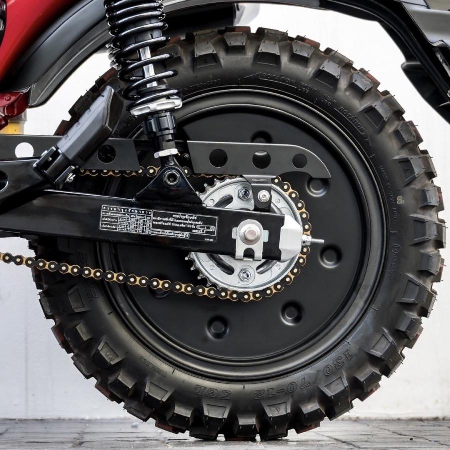 ホンダ ダックス ST125 フロント&リア ホイールカバーセット DX020 Diablo custom works Decorative