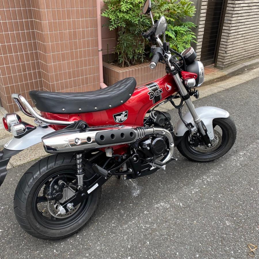 ホンダ ダックス125/ST125用交換スーパースリムシート DX023 ホンダ ダックス125/ST125用交換スーパースリムシート DX023