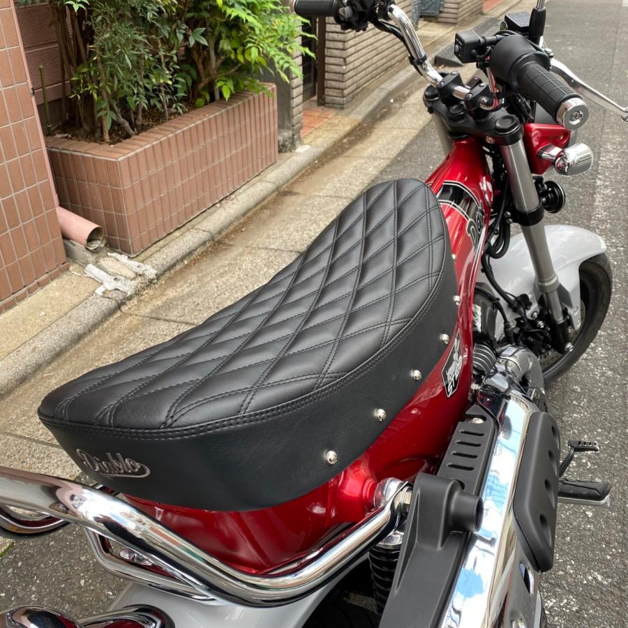 ホンダ ダックス125/ST125用交換スーパースリムシート DX023 ホンダ ダックス125/ST125用交換スーパースリムシート DX023
