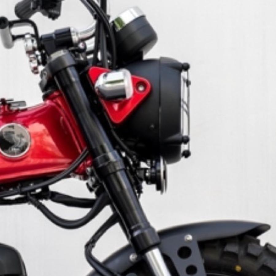 ア*ス様 Diabolus ビッグヘッドライトカバー ホンダ ダックス125 ビ ホンダ（HONDA） Diabolus ビッグヘッドライトカバー ウインドシールド