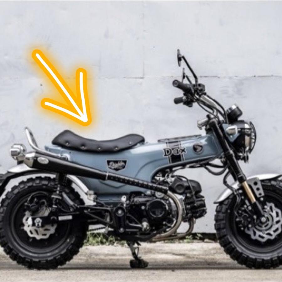 DAKS ホンダ ダックス ST125用交換 スペシャルカーブシート DAKS ホンダ ダックス ST125用交換 スペシャルカーブシート