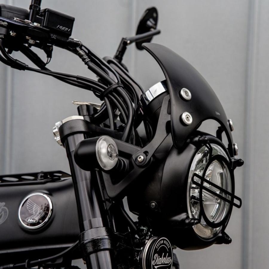 ホンダ ダックス DAX125用ウインドシールド/メーターバイザー ホンダ ダックス DAX125用ウインドシールド/メーターバイザー