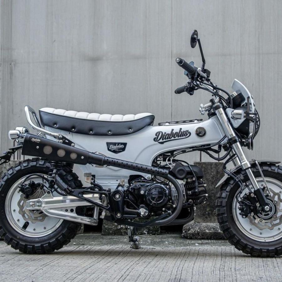 ホンダ ダックス125 純正マフラー ☆ 新車外しダックス125 純正マフラー新品同様JB04HM K2W K1