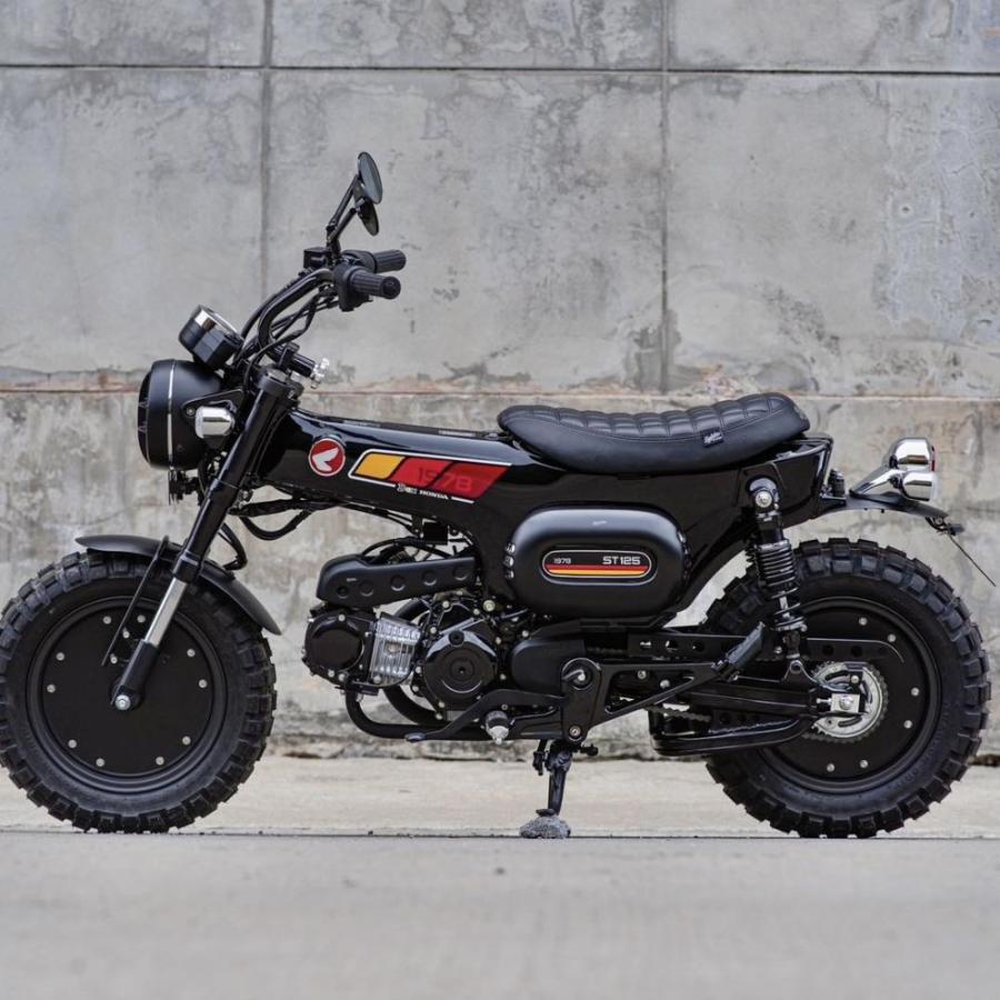 ホンダ ダックス125用交換シングルシート DX057 / Diabolus by K ホンダ ダックス125用交換シングルシート DX057 / Diabolus by K