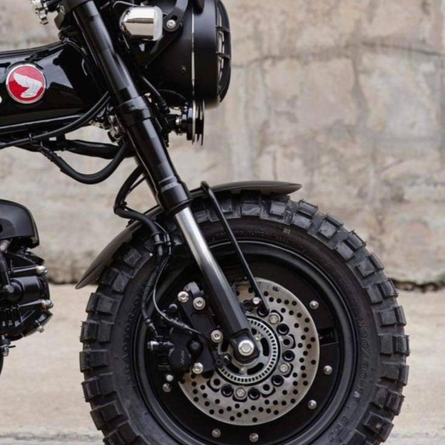 ホンダ ダックス125 ステンレス製フェンダーキット DX059 Front ホンダ ダックス125 ステンレス製フェンダーキット DX059 Front