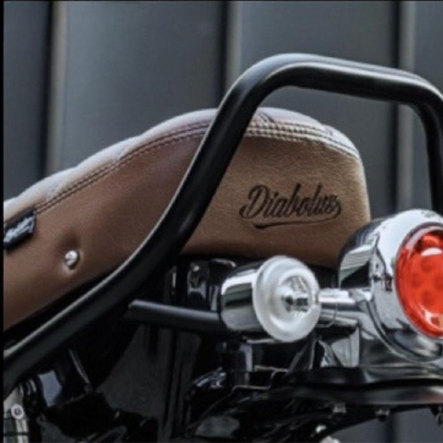 ホンダ ダックス125用交換シングルシート DX069 Diabolus by K ホンダ ダックス125用交換シングルシート DX069 Diabolus by K