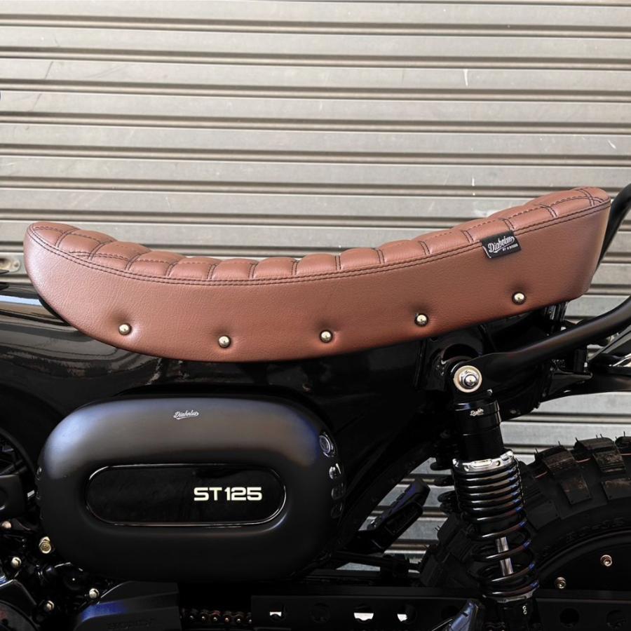 ホンダ ダックス125用交換シングル スーパーローシート DX072