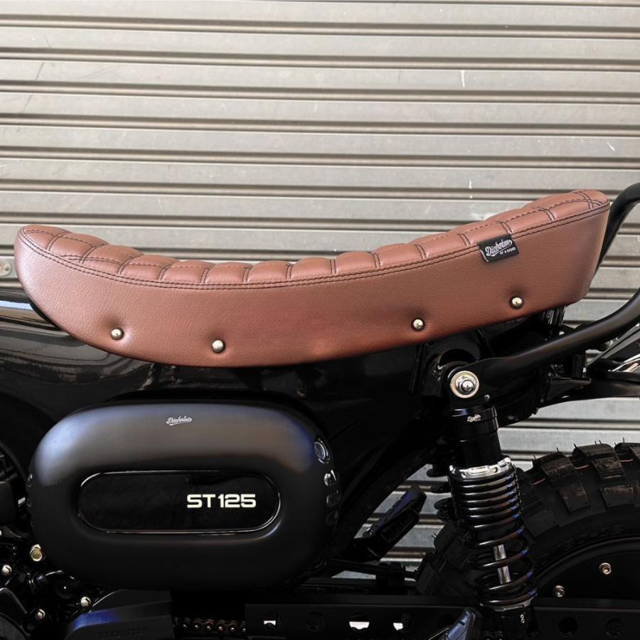 K-SPEED ダックス125 dax125 スーパーローシート ホンダ ダックス125用交換スーパーローシート DX072 / Diabolus
