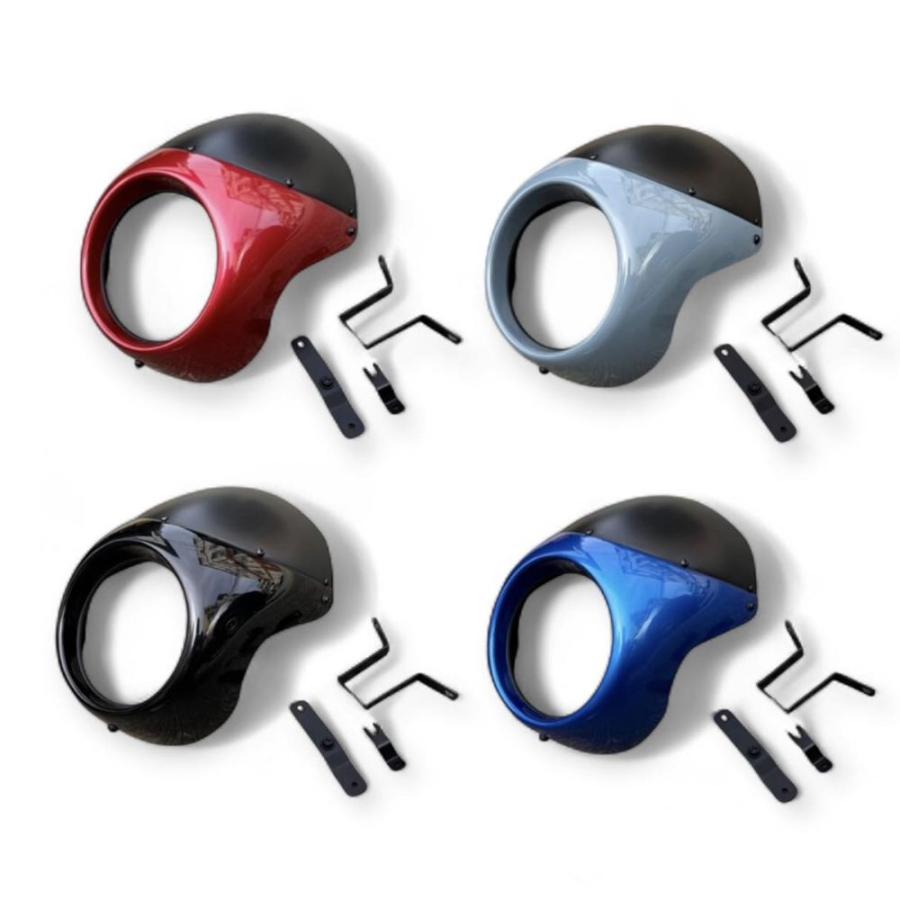 ホンダ（HONDA） Diabolus ビッグヘッドライトカバー ウインドシールド