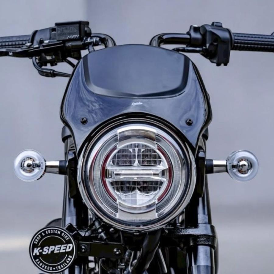 Diabolus メーターバイザー ウインドシールド DX087 Honda Dax125