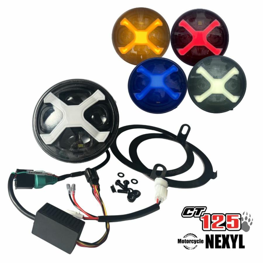 ホンダ（HONDA） HONDA CT125 ハンターカブ LEDヘッドライト Xライン 4