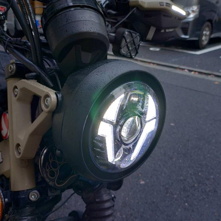 ホンダ（HONDA） HONDA CT125 用 ウインカー内蔵 LEDヘッドライト デイ