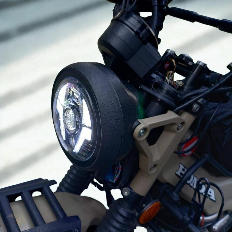 HONDA CT125 用 ウインカー内蔵 LEDヘッドライト デイライト搭載 ロー