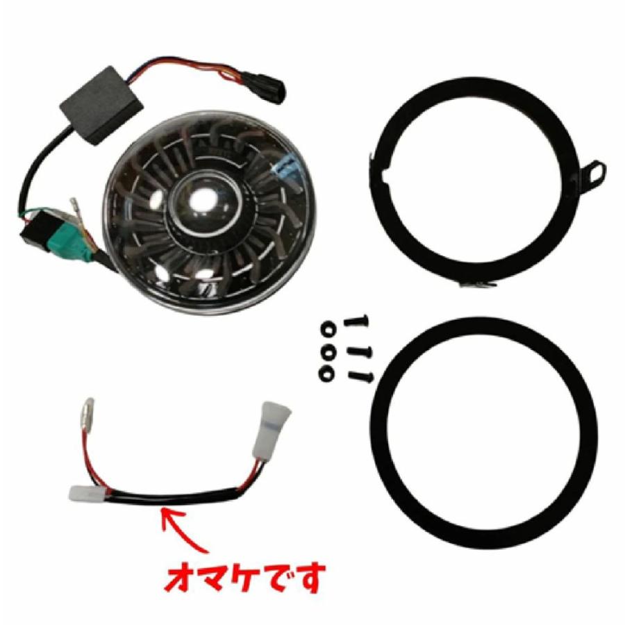 HONDA CT125 用 ウインカー内蔵 LEDヘッドライト デイライト搭載 ロー