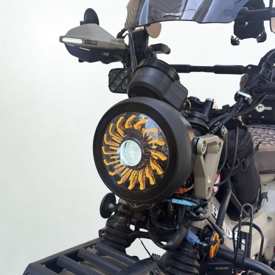 ホンダ（HONDA） ハンターカブCT125専用 RGB LED ヘッドライト
