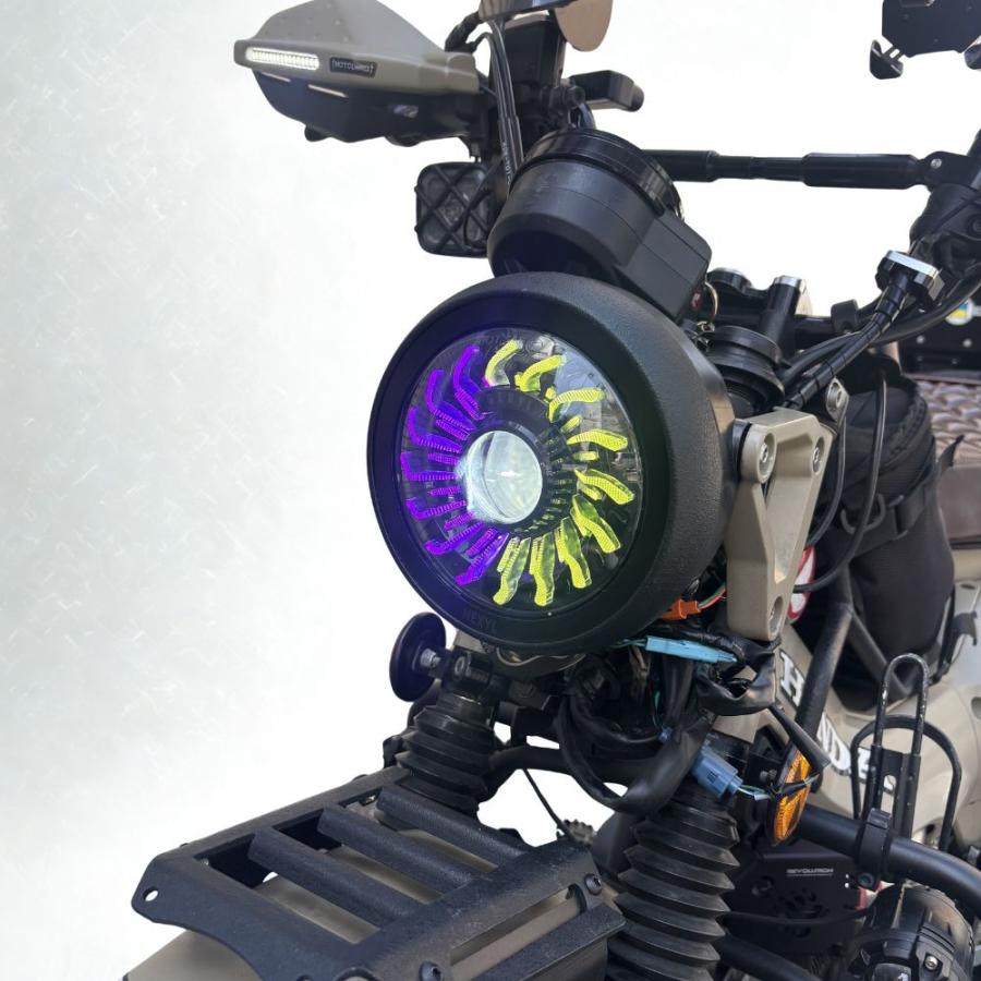 ホンダ（HONDA） ハンターカブCT125専用 RGB LED ヘッドライト