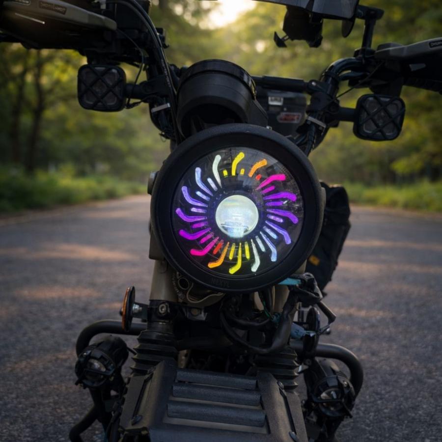 ホンダ（HONDA） ハンターカブCT125専用 RGB LED ヘッドライト