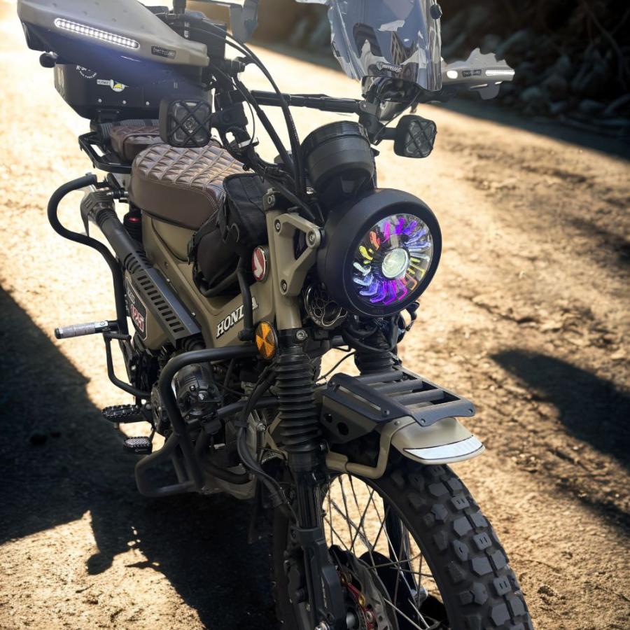 ホンダ（HONDA） ハンターカブCT125専用 RGB LED ヘッドライト