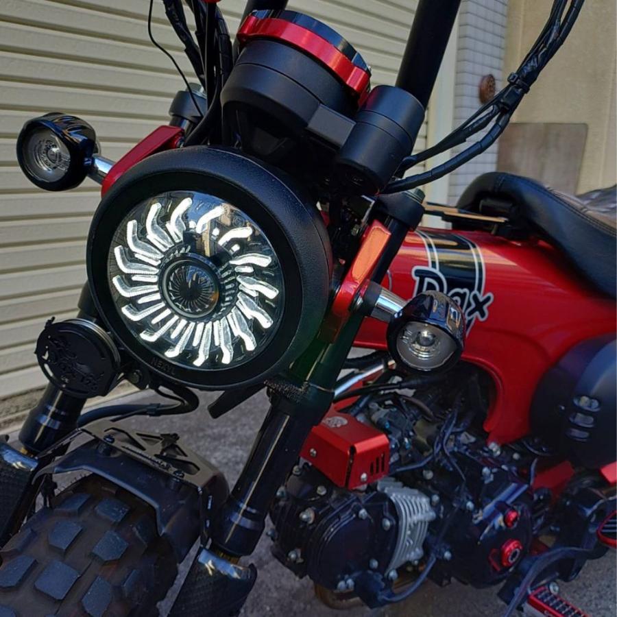 HONDA DAX ダックス125専用 トルネードLEDヘッドライト サンフレアデイ