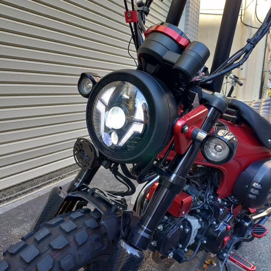ホンダ（HONDA） HONDA DAX125 用 ウインカー内蔵 LEDヘッドライト