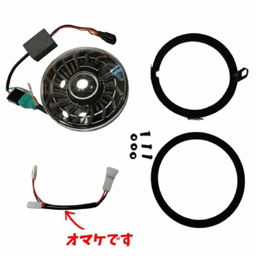 アメリカンダックス バイク用ヘッドライト・ウィンカーセット Amazon | ウインカー 4個セットアルミ地肌 CB50シャリーDAXダックス50