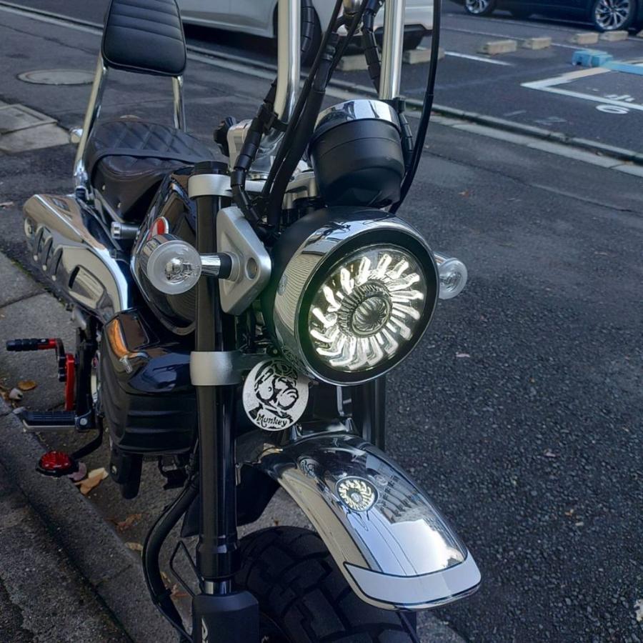 モンキー HONDA Monkey モンキー125専用 トルネードLEDヘッドライト