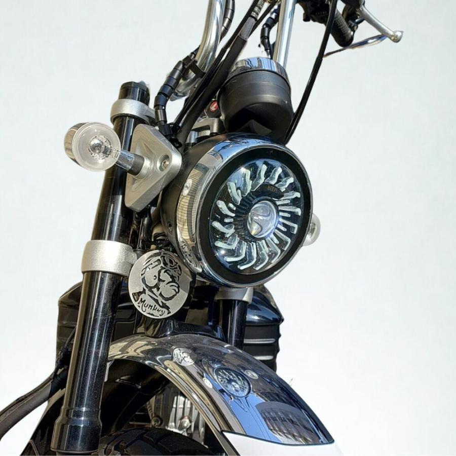 HONDA Monkey モンキー125専用 トルネードLEDヘッドライト サンフレア